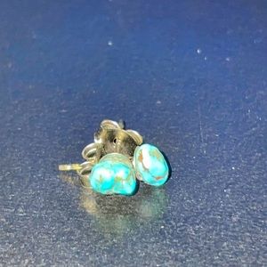 Stunning new turquoise post earrings